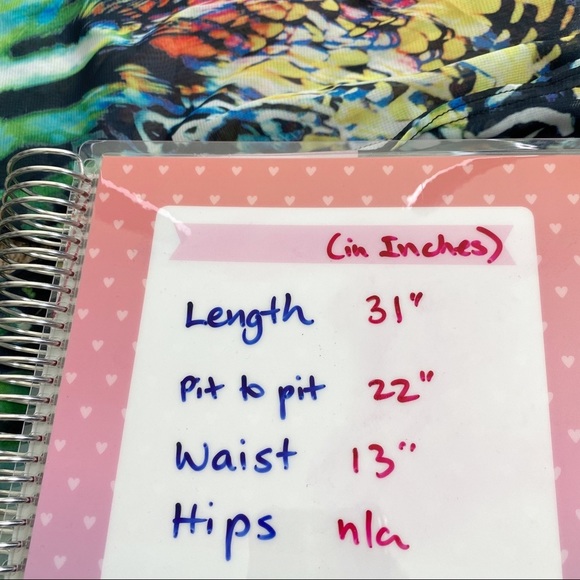 RACHEL Roy Tail Feathers Electric Swimsuit Coverup - Picture 7 of 8